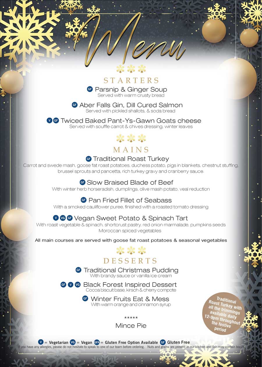 christmas menu 2023